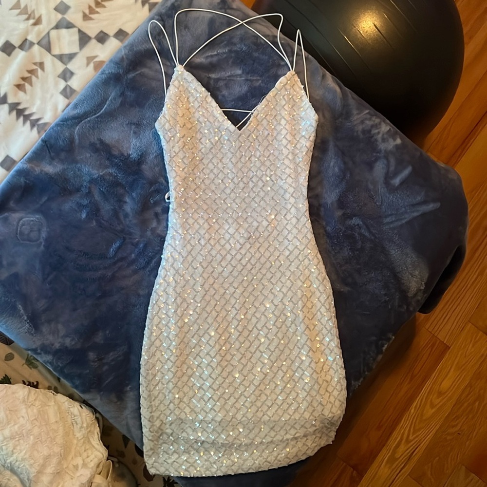 Sequin mini dress